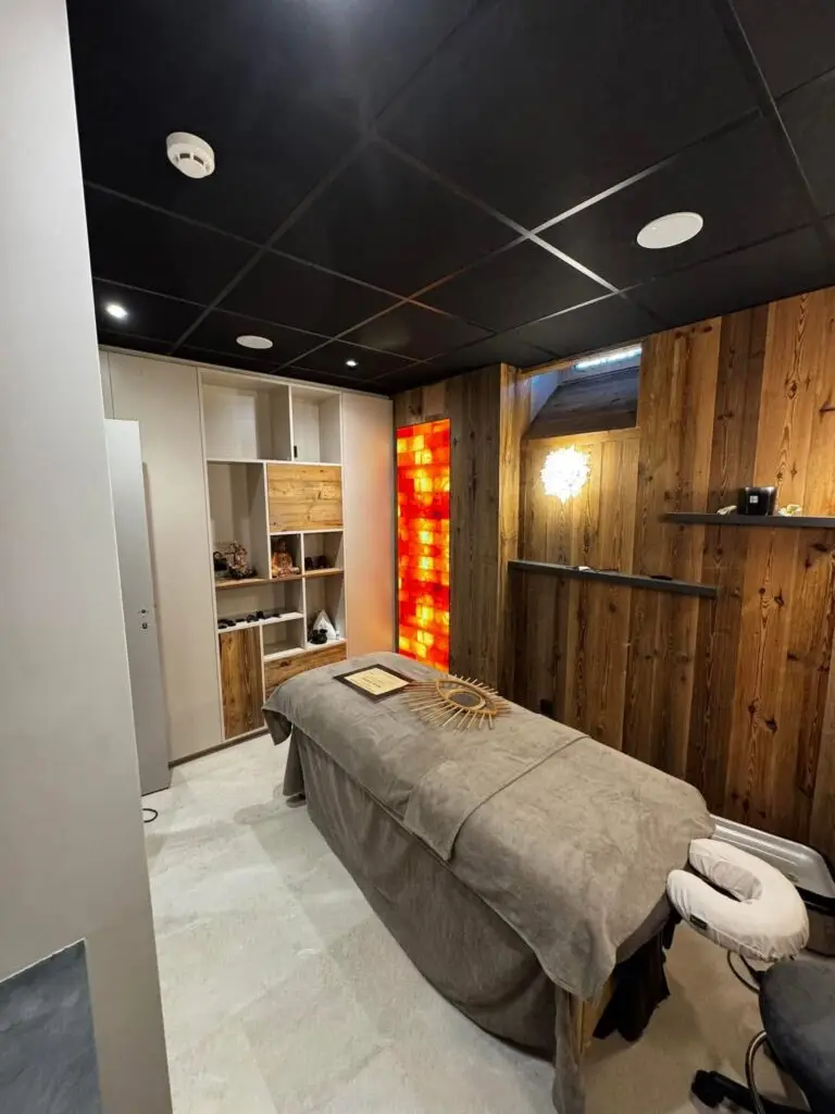 Rénovation salle de massage hôtel Saint-Gervais les Bains