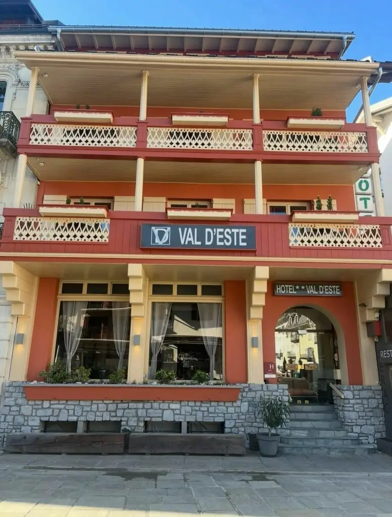 Hôtel Val d'Este rénovation extérieur